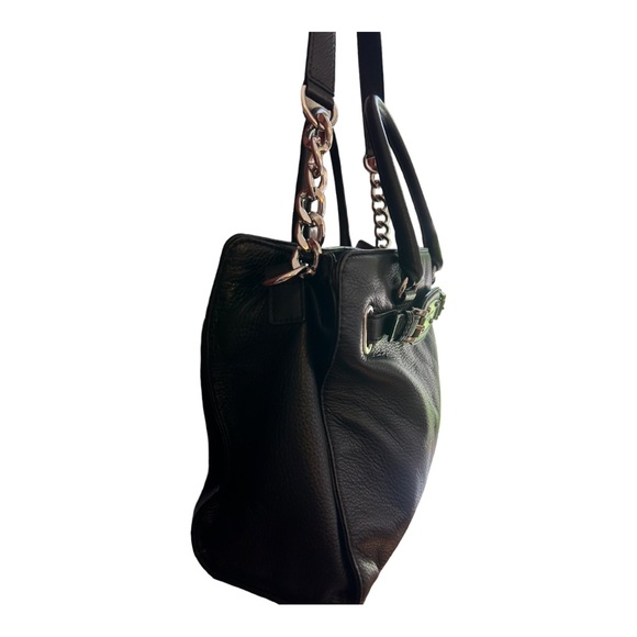 Michael Kors black pebble leather tote bag - Picture 5 of 9